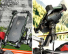 NOX Motorcycle Phone Holder 15W Wireless Charger USB QC3.0
