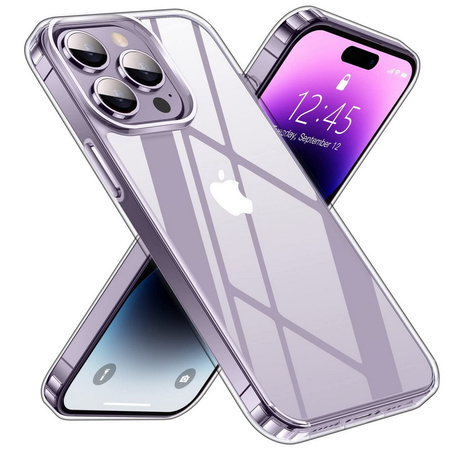 D-Pro Crystal Hybrid etui przezroczyste do iPhone 14 Pro Max (Clear)