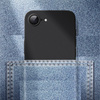 Etui D-Pro Air PP Case 0.4mm ultra cienkie najcieńsze minimalistyczne matowe do Apple iPhone 16e (Czarny)