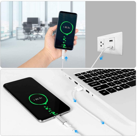 Adapter przejściówka Lightning do USB-C Type-C (Black)