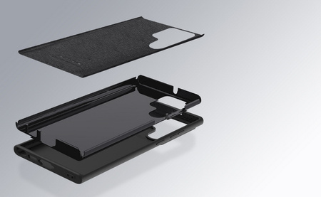 Nillkin CamShield Silicone etui magnetyczne z przysłoną kamery do Samsung Galaxy S23 Ultra (Black)