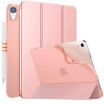 D-Pro Smart Case TPU Soft-Gel Back Cover - iPad Mini 6 (Pink)