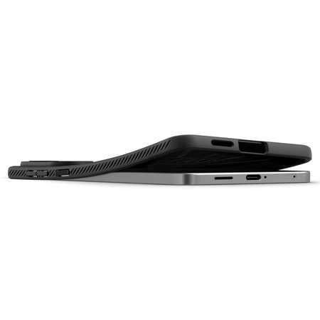 Etui Spigen Liquid Air Case obudowa do Samsung Galaxy S25 Edge (Czarny)
