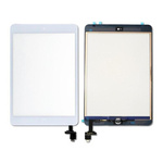 Digitizer dotyk szyba + przycisk Home do Apple iPad Mini 1 / Mini 2 (A1432 / A1454 / A1455 / A1489 / A1490 / A1491) (Biały)