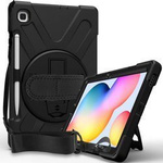 D-Pro 360 Etui z uchwytem na rękę i paskiem na ramię do Samsung Galaxy Tab S6 Lite 10.4 (P610/P615)