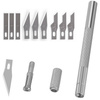Razor Blade Set skalpel nóż modelarski nożyk precyzyjny +9 ostrzy