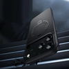 Etui D-Pro Stealth Carbon MagSafe Stand Case obudowa magnetyczna karbonowa magnes stojak podstawka do Apple iPhone 17 Pro Max (Czarny)