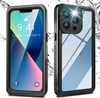 Etui D-Pro 360° Waterproof Case IP68 obudowa wodoodporna wodoszczelna pancerna do iPhone 13 Pro Max (Czarny)