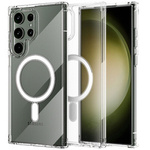 Etui D-Pro Hybrid MagSafe Case obudowa magnetyczna do Samsung Galaxy S22 Ultra