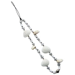 Glow Shell Hand Charms smycz ozdobna muszelki pasek na rękę phone charm zawieszka etui telefon