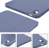 Etui D-Pro Smart Cover Case pokrowiec obudowa z klapką z uchwytem na rysik Apple Pencil / iPad Mini 6/7 (2021/2024) (Fioletowy)