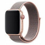 Pasek Nylon Band nylonowa opaska sportowa do Apple Watch 4/5/6/7/8/9/10/SE/Ultra 44/45/46/49mm (Pink Sand / Różowy piaskowy)