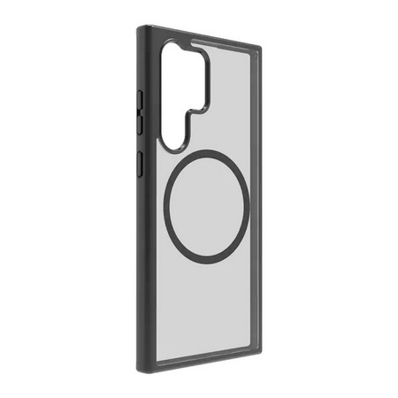 Etui D-Pro Matte Hybrid MagSafe Case obudowa magnetyczna do Samsung Galaxy S24 (Czarny)