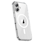 Etui D-Pro Quartz MagSafe Crystal TPU+PC Case obudowa hybrydowa wzmacniana magnetyczna do Apple iPhone 17 (Przezroczysty)