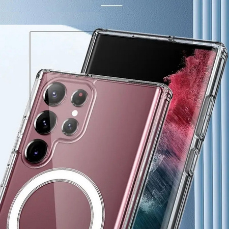 Etui D-Pro Hybrid MagSafe Case obudowa magnetyczna do Samsung Galaxy S22 Ultra