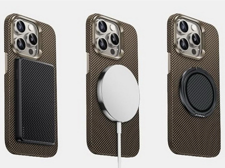 Etui Benks Armor Tint Kevlar® Aramid Fiber 1000D MagSafe obudowa magnetyczna mocna ultra cienka do Apple iPhone 16 Pro (Dawn Light Gold - Złoty)