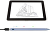 Rysik D-Pro Stylus Pen Active Pencil S7 aktywny pojemnościowy uniwersalny do ekranów dotykowych tablet telefon iOS Android Windows (Niebieski)