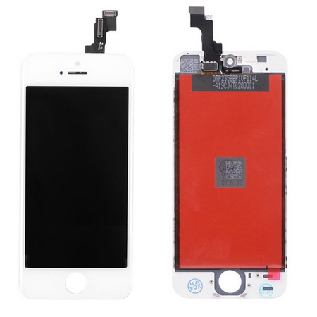 Wyświetlacz ekran dotyk do Apple iPhone 5S/SE (LCD HQ A+) (Biały)