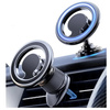NOX 2in1 MagSafe Vent Car Holder uchwyt samochodowy do kratki i na kokpit do auta samochodu telefonu (Black)