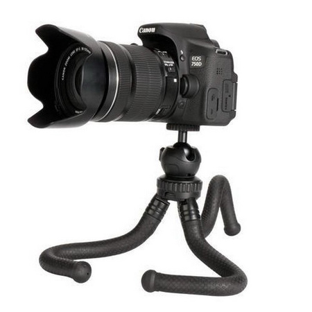 Statyw elastyczny tripod uchwyt selfie stick do telefonu / aparatu / kamer sportowych GoPro