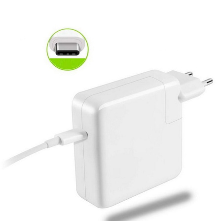 Ładowarka zasilacz sieciowy USB-C 70W PD A2743 do Apple iPad MacBook Air 13 15 Pro 14 + kabel 2x USB-C 200cm