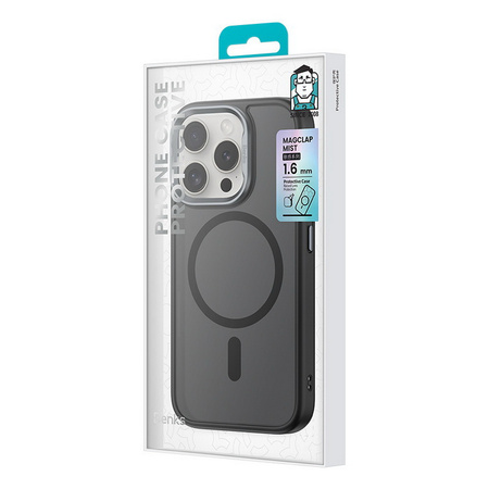 Etui Benks Mist MagSafe Matte Hybrid Case - iPhone 16 Pro (Desert Titanium) (Brązowy)