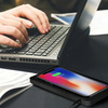 Ładowarka indukcyjna D-Pro D10 20W QI Wireless Charging Pad bezprzewodowa mata ładująca antypoślizgowa samochodowa (Czarny)
