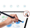 Rysik D-Pro Stylus Pen Pencil 2 Gen. Palm Rejection / Tilt Sensing precyzyjny do rysowania dla Apple iPad (2018-2025) iPad 6/7/8/9/10/11 iPad Mini 5/6/7 iPad Air 3/4/5/6/7/M2/M3 iPad Pro 11" 1/2/3/4/5/M4 iPad Pro 12.9" 3/4/5/6 iPad Pro 13" 7 M4 (Czarny)