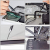 10w1 śrubokręty wkrętaki narzędzia do naprawy laptopów Apple MacBook Air/Pro