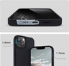 D- Pro Liquid Silicone Case Etui Obudowa do iPhone 14 Pro Max (Black)
