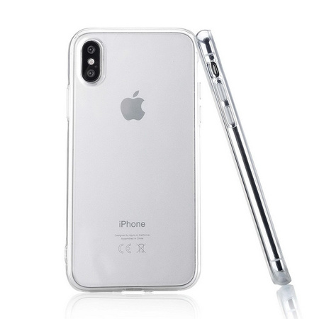 Etui D-Pro TPU Case obudowa silikonowa iPhone XS Max (Przezroczysty)