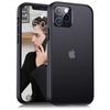 Etui D-Pro Matte Hybrid obudowa matowa do iPhone 12 Pro Max (Czarny)