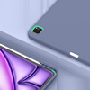 Etui D-Pro Smart Cover Case pokrowiec obudowa z klapką z uchwytem na rysik do Apple iPad Pro 13" 7 Gen. M4 (2024) / 8 Gen. M5 (2025) (Fioletowy)