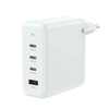 Ładowarka sieciowa 100W zasilacz adapter 3xUSB-C 1x USB-A szybkie ładowanie PD do Apple MacBook iPad Air/Pro iPhone 12/13/14/15/16/17