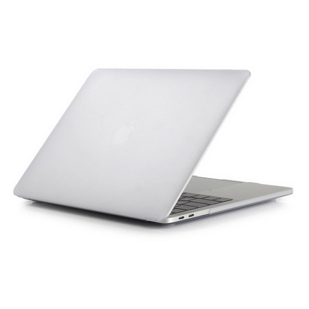 Hard Case etui obudowa Macbook Pro 13 (A1706 / A1708 / A1989 / A2159 / A2251 / A2289 / A2338 M1 M2) 2016-2022 (Matte White)