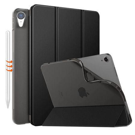 D-Pro Smart Case TPU Soft-Gel Back Cover - iPad Mini 6 (Black)