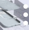 Etui D-Pro Velvet MagSafe Case obudowa magnetyczna z mikrofibrą do iPhone 16 Plus (Różowy)