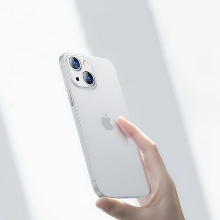 Etui D-Pro Air PP Case 0.4mm ultra cienkie najcieńsze minimalistyczne matowe iPhone 15 (Biały)