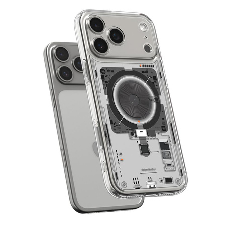 Etui Spigen Ultra Hybrid Case MagSafe obudowa mocna wzmacniana do Apple iPhone 17 Pro (Neo One)