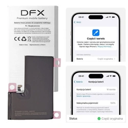 Bateria A3121 akumulator Li-ion 4422mAh Diagnosable z możliwością przypisania jako Oryginalna/Nowa do Apple iPhone 15 Pro Max (Calibrated New)