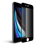 Szkło hartowane XHD Privacy Anti-Spy Glass prywatyzująca zaciemniająca antyszpiegowskia szybka ochronna na ekran do Apple iPhone 7 / 8 / SE2 (2020) / SE3 (2022) (Czarny)