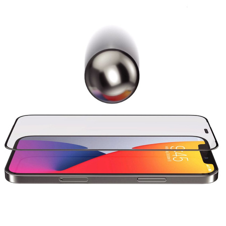 9H Glass Metal Mesh Szkło Hartowane z siateczką do iPhone 12 Mini