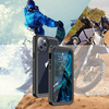 Etui D-Pro 360° Waterproof Case IP68 obudowa wodoodporna wodoszczelna pancerna do iPhone 12 Mini (Czarny)