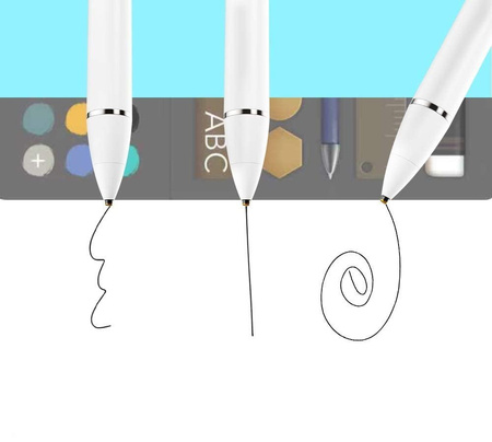 Digital Stylus S7 Pencil precyzyjny rysik do rysowania iOS Android Windows (White)