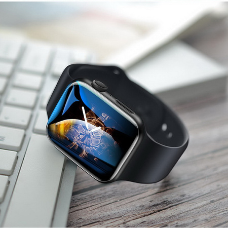 Szkło hartowane 3D z lampą UV LED do Apple Watch 7/8/9 (41mm)