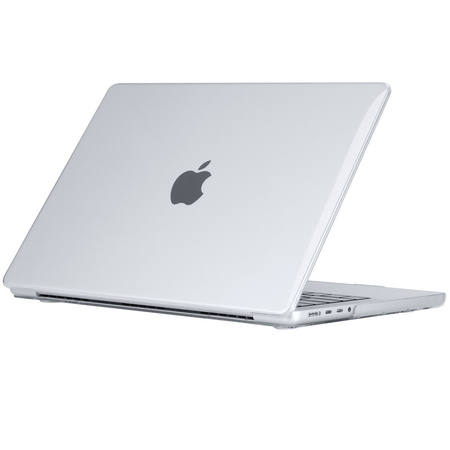 Etui Hard Case obudowa do Apple MacBook Pro 14 M1 A2442 (2021) / M2 A2779 (2023) / M3 A2918/A2992 (2023) / M4 A3112/A3185/A3401 (2024) / M5 A3434 (2025) (Przezroczysty Połysk)