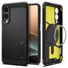 Etui Spigen Tough Armor MagSafe obudowa do Samsung Galaxy S25 Edge (Czarny)