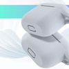 Etui D-Pro Silicone Case silikonowa obudowa z metalowym karabińczykiem do Apple AirPods 3 (2021) (Biały)