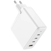 Ładowarka sieciowa 100W zasilacz adapter 3xUSB-C 1x USB-A szybkie ładowanie PD do Apple MacBook iPad Air/Pro iPhone 12/13/14/15/16/17