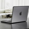 Etui Hard Case TPU+PC obudowa do Apple MacBook Air 13 A2681 M2 (2022) / A3113 M3 (2024) / A3240 M4 (2025) (Biały Mat + Czarna ramka)